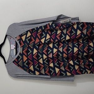 3XL Blue Lularoe Randy